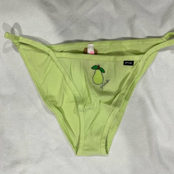 PINK Victoria's Secret Other - NEW NIP VS PINK victoria secret bikini panty underwear XL green lime pear
